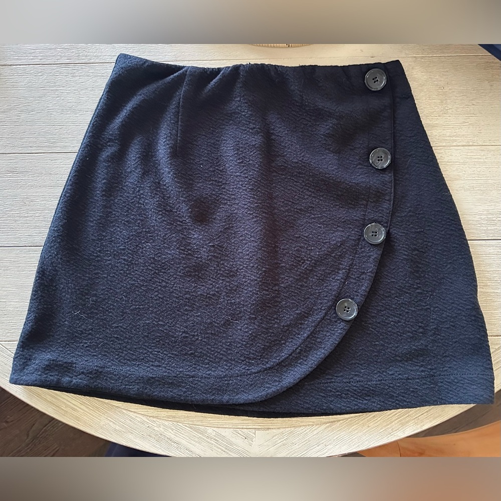 Preloved Size XS Maeve Black Mini Skirt